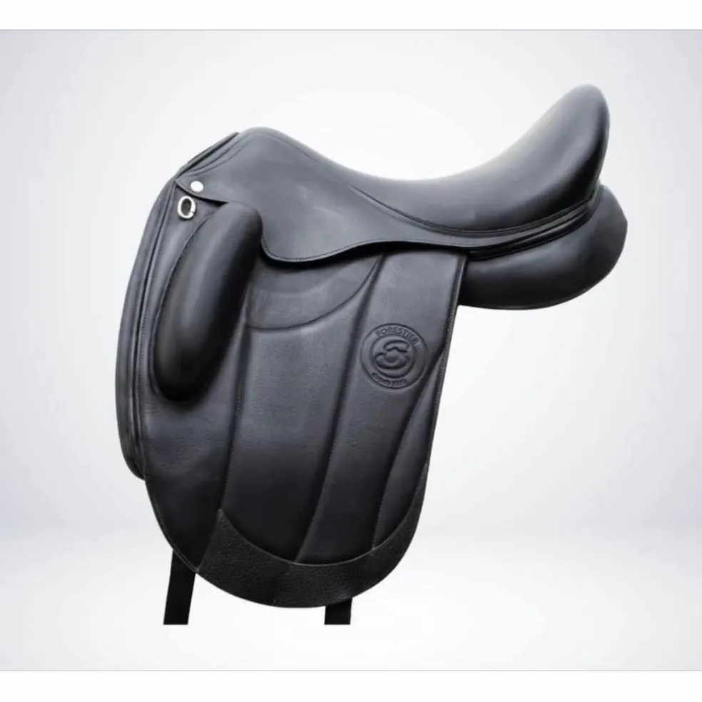 Selle et Sangle de dressage Forestier