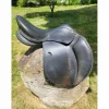 selle fouganza noire 17 pouce 1/2