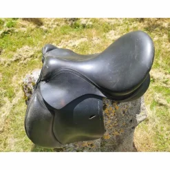 selle fouganza noire 17 pouce 1/2