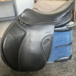 Selle Fouganza Paddock – Cuir noir – 310
