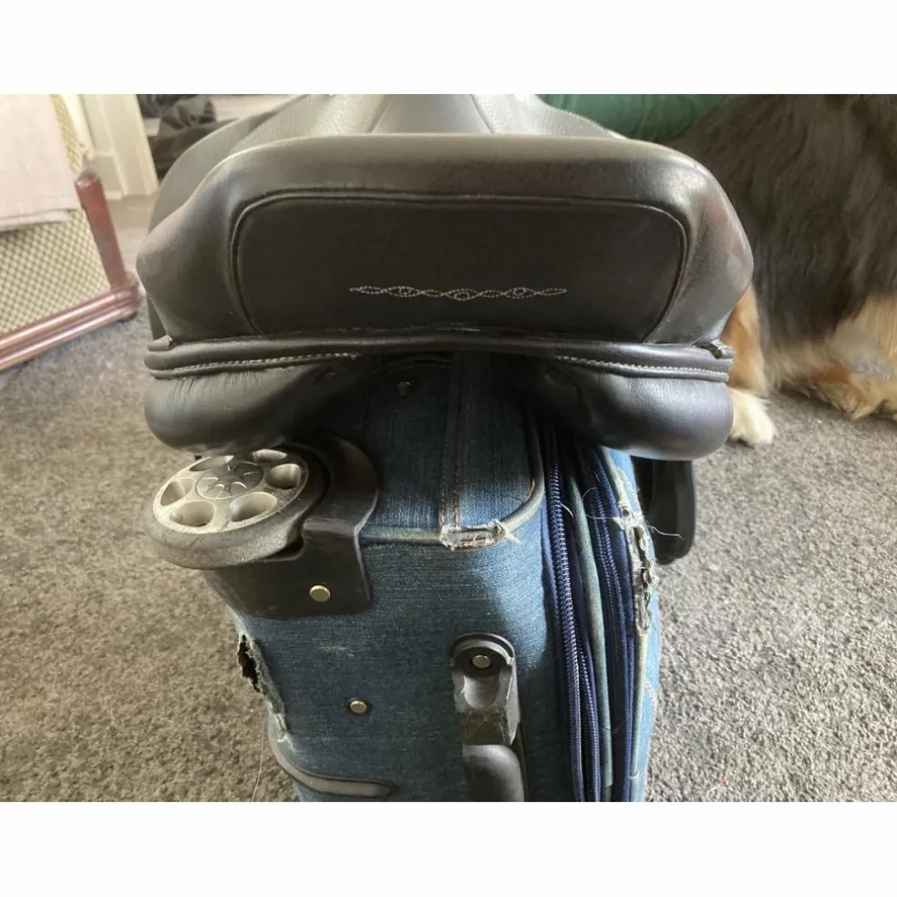 Selle Fouganza Paddock – Cuir noir – 310