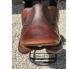 SELLE HERMES CAVALE taille 17 irish/taupe MIXTE 2019 PARFAIT ETAT + BOITE HERMES