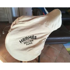 Selle Hermes cross neuve 17.5 pouce
