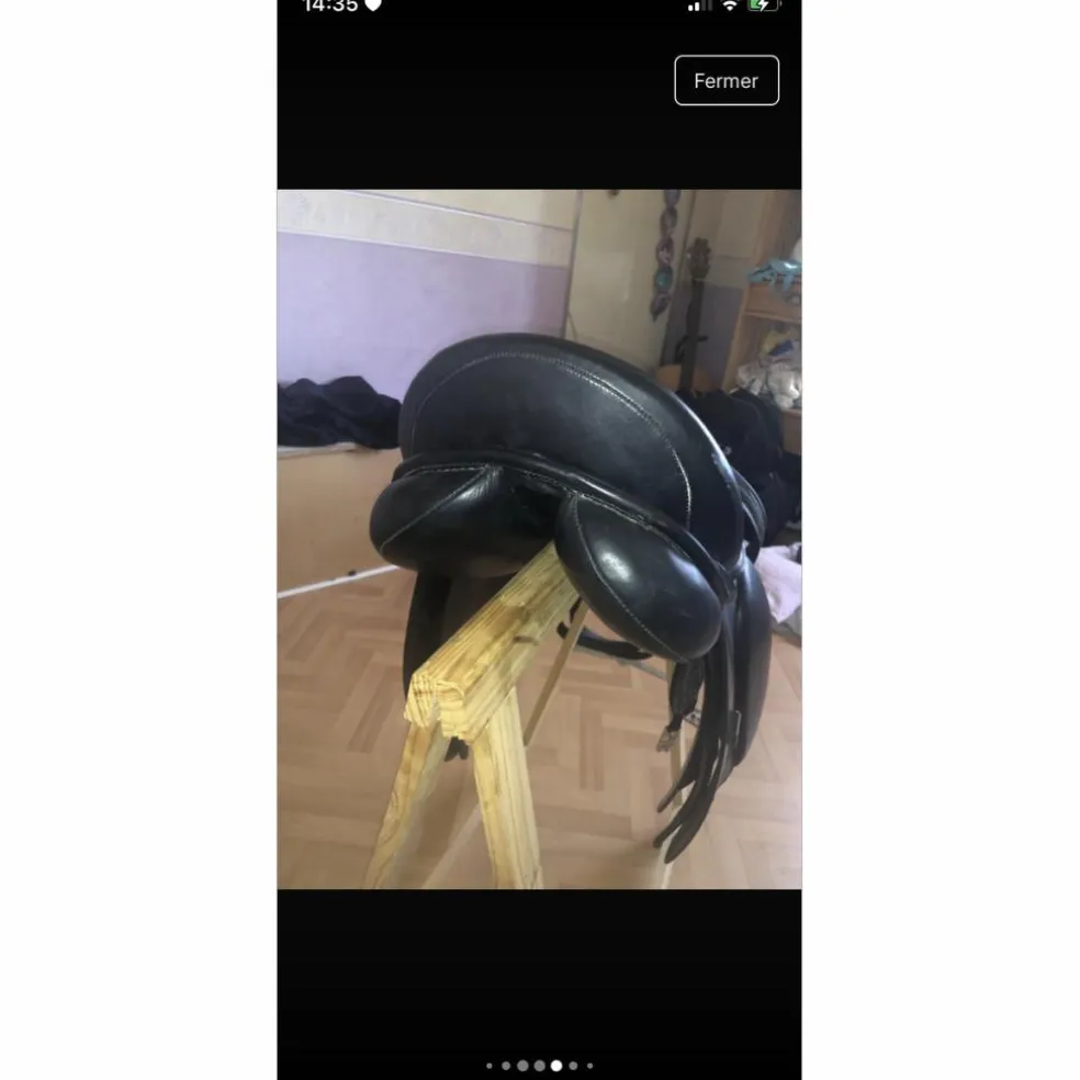 selle mixte avec sangle