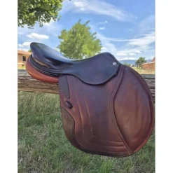Selle mixte CWD cuir marron