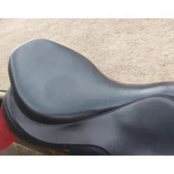 Selle mixte en cuir marron 17,5