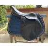 Selle mixte Pessoa taille 17,5, noire