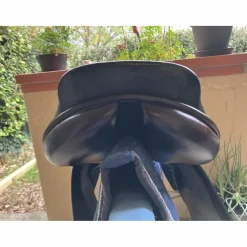 Selle mixte Pessoa taille 17,5, noire