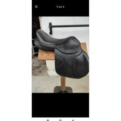 Selle mixte Éric Thomas 17’5 brune