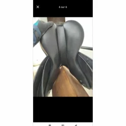 Selle mixte Éric Thomas 17’5 brune