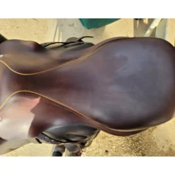 Selle monoquartier childeric 17 marron