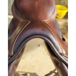 Selle monoquartier childeric 17 marron