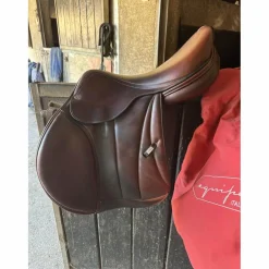Selle obstacle - Marque Équipe Carbon - 17/17,5 - Quartier M