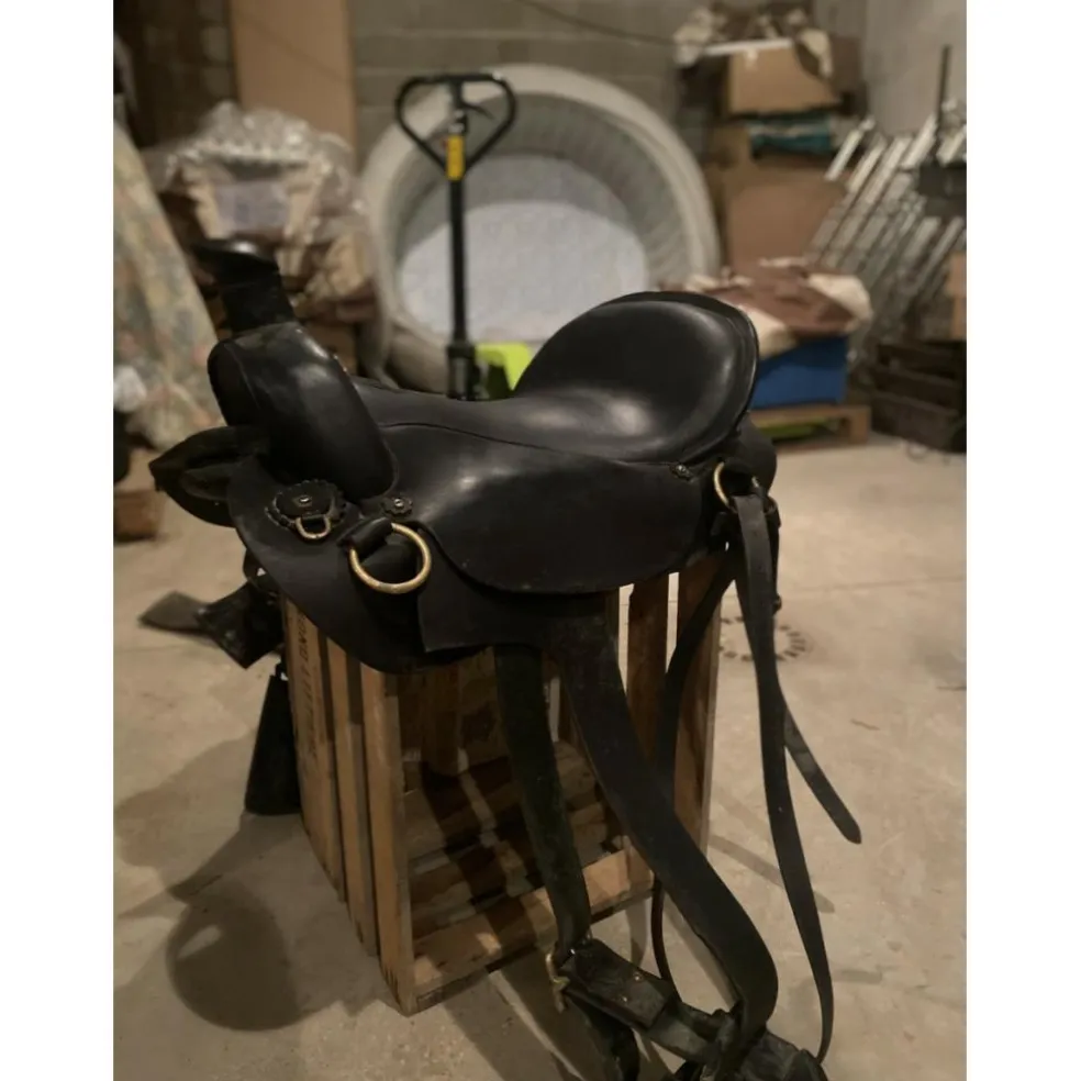 Selle orientée western