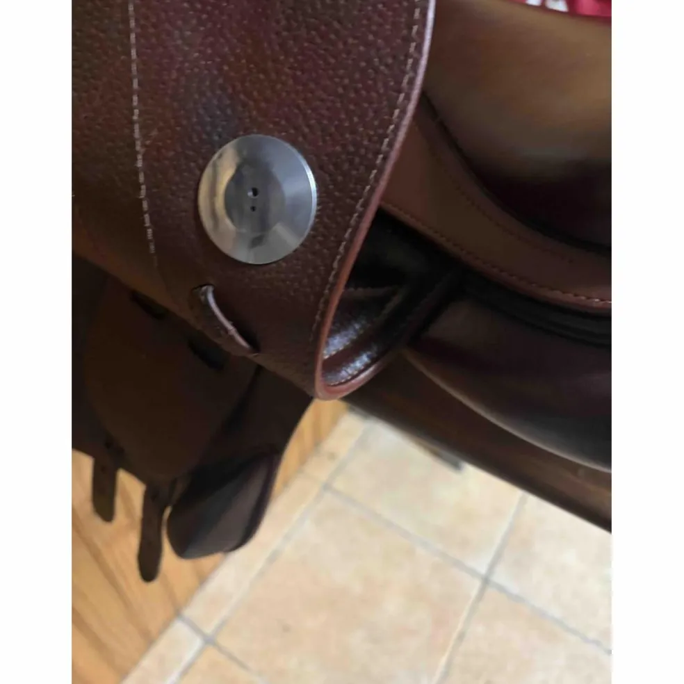 selle semi plate MEYER 2023 TAILLE 17 EN PARFAIT ÉTAT