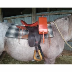 Selle western de randonnée et sacoches