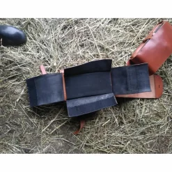 Selle western de randonnée et sacoches