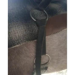 Selle western de randonnée et sacoches