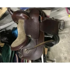 Selle western poney