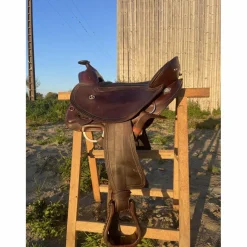 Selle Western Startrekk Deuber Shorty Taille 3 – rare, dos court, treeless