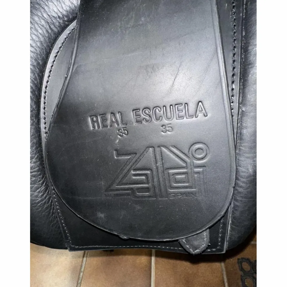 Selle ZALDI REAL ESCULA TOUT CUIR 17,5