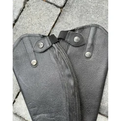 Shaps cuir noir