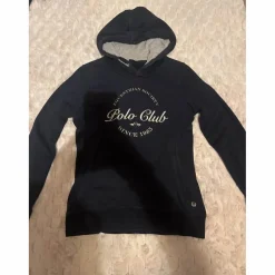 Sweat à capuche HV POLO bleu marine