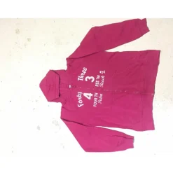 Sweat à capuche rose