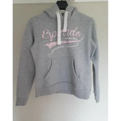 Sweat gris et rose Esperado