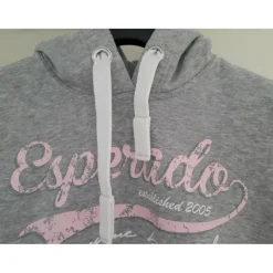 Sweat gris et rose Esperado