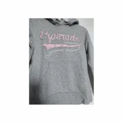 Sweat gris et rose Esperado