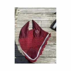 Tapis + bonnet bordeaux