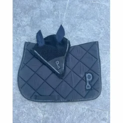 Tapis + Bonnet noir Triple