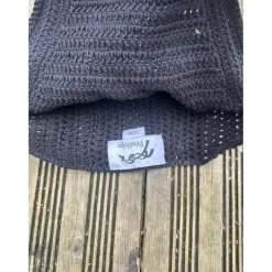 Tapis + bonnet Penelope noir