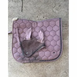 tapis + bonnet rose