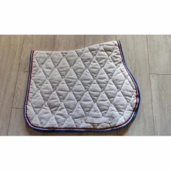 tapis blanc de dressage Cob/PS