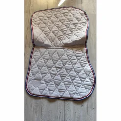 tapis blanc de dressage Cob/PS
