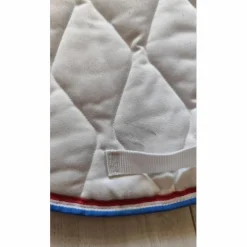 tapis blanc de dressage Cob/PS