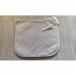 Tapis blanc dressage cheval