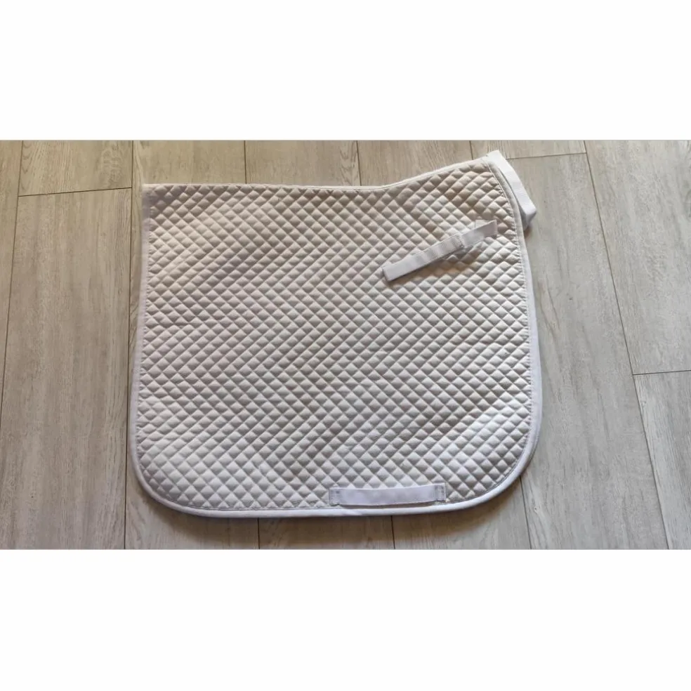 Tapis blanc dressage cheval