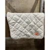 Tapis blanc dressage Childeric