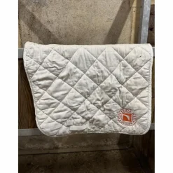Tapis blanc dressage Childeric