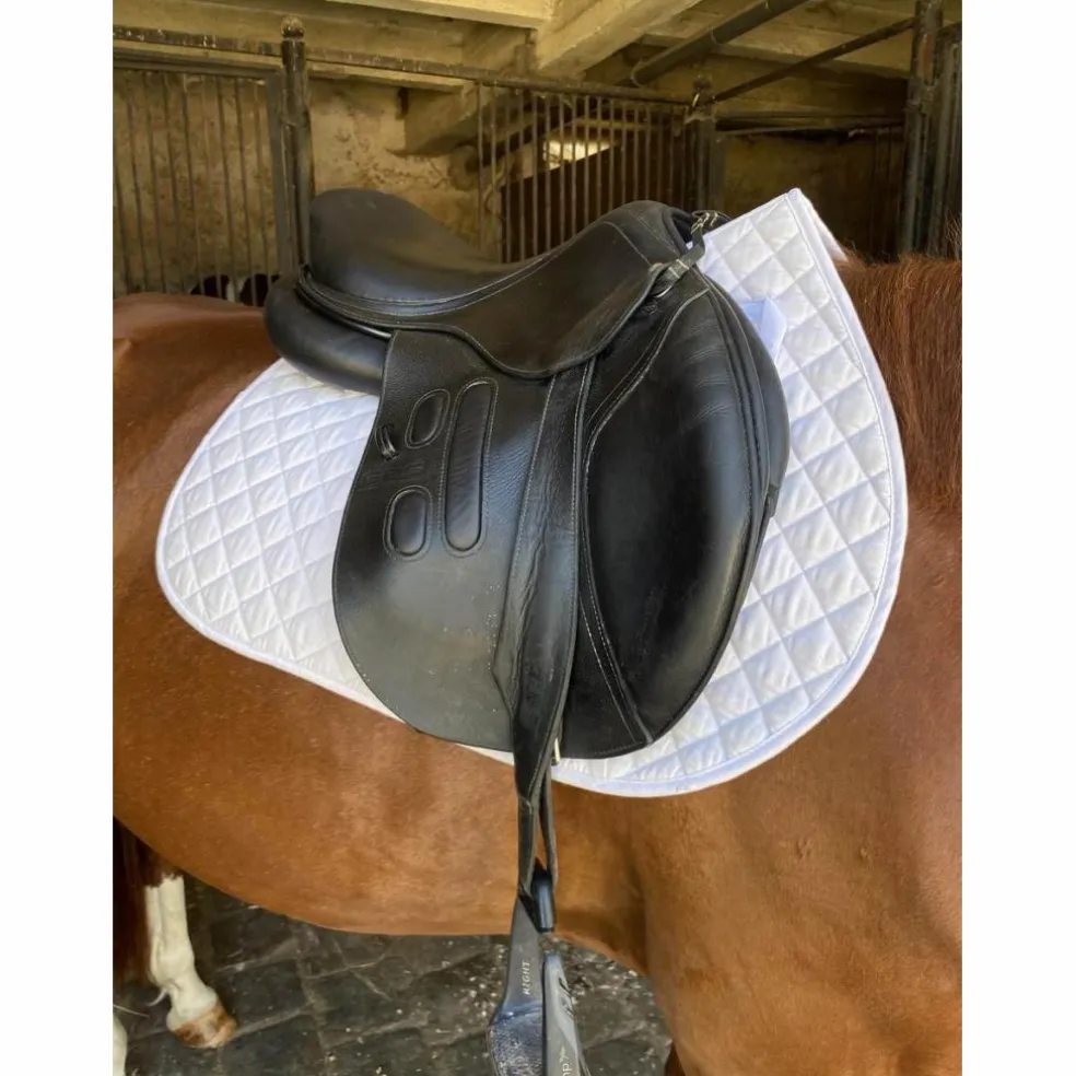 Tapis blanc poney