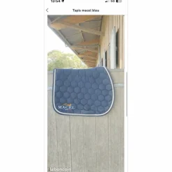 Tapis bleu