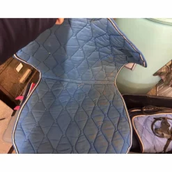 tapis bleu roi