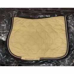 Tapis cheval jaune et marron Felix Bühler