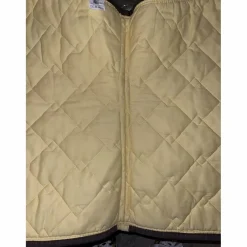Tapis cheval jaune et marron Felix Bühler