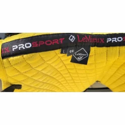 Tapis cheval LeMieux Prosport Close Contact Suède jaune