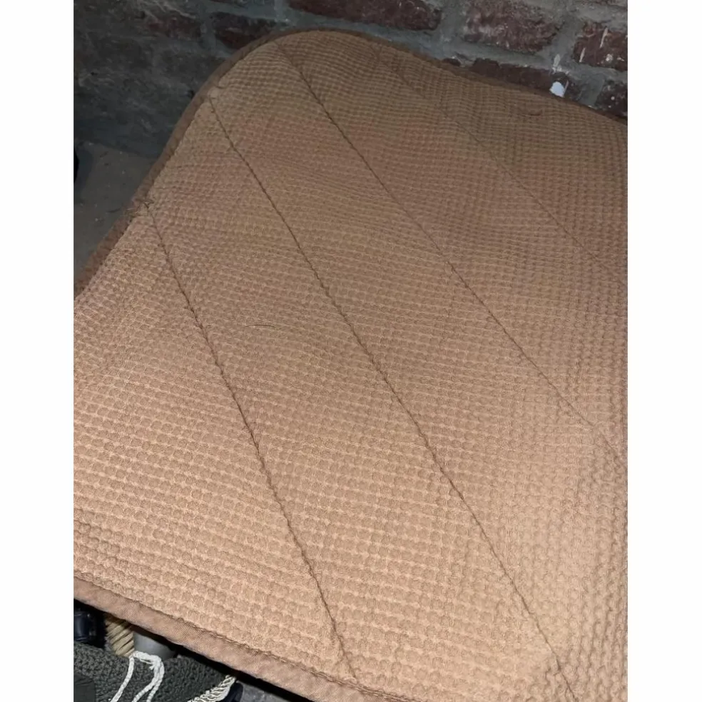 Tapis cheval orange et marron Equithème