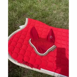 Tapis coupe mixte avec bonnet assorti